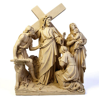 Jesus Speaks to the Woman Stat Statue - 58-inch