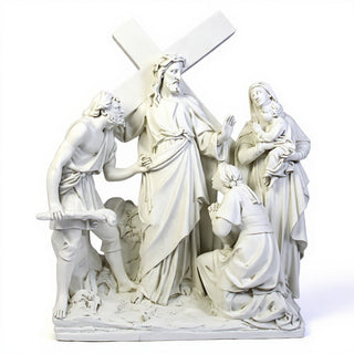 Jesus Speaks to the Woman Stat Statue - 58-inch
