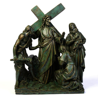 Jesus Speaks to the Woman Stat Statue - 58-inch