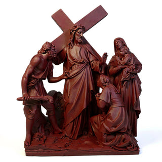 Jesus Speaks to the Woman Stat Statue - 58-inch