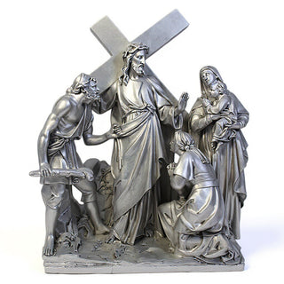 Jesus Speaks to the Woman Stat Statue - 58-inch