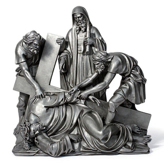 Jesus Falls The Third Time Sta Statue - 56-inch