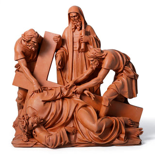 Jesus Falls The Third Time Sta Statue - 56-inch