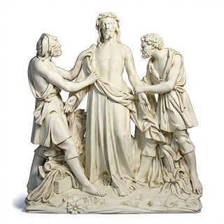 Jesus Is Stripped Station Statue - 48-inch