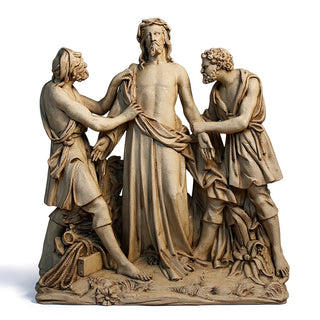 Jesus Is Stripped Station Statue - 48-inch