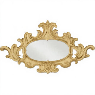 Oval Scroll Frame — Dusted Sand finish