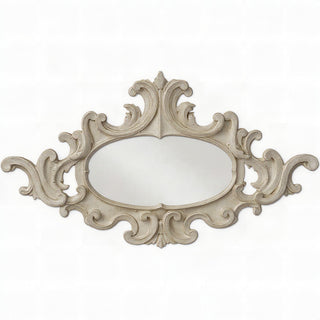 Oval Scroll Frame — Museum Terracotta finish