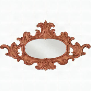 Oval Scroll Frame — Metro finish