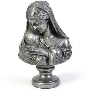 Madonna by Marwall Wall Plaque - 15.5-inch — Aged Silver finish