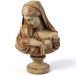 Madonna by Marwall Wall Plaque - 15.5-inch — Gothic Stone finish