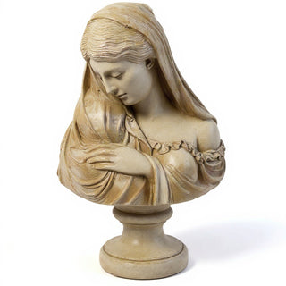 Madonna by Marwall Wall Plaque - 15.5-inch — Museum Terracotta finish