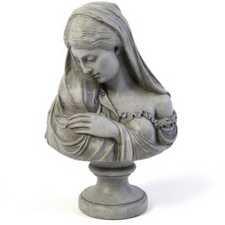 Madonna by Marwall Wall Plaque - 15.5-inch — Old Stone finish