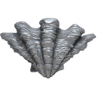 Shell Sconce Wall Sconce — Antique Silver finish