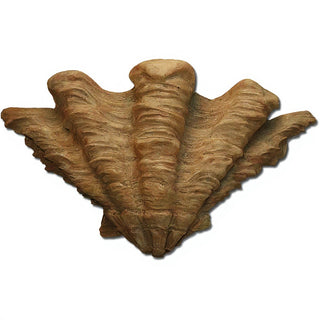 Shell Sconce Wall Sconce — Gothic Stone finish