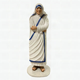 Mother Teresa Statue - 61-inch - Realistic Color - Hand-Painted