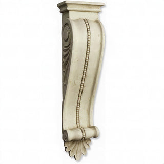 Mansion Corbel - 40-inch — Antique White finish