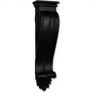 Mansion Corbel - 40-inch — Flat Black finish
