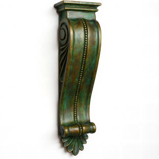 Mansion Corbel - 40-inch — Green Bronze finish