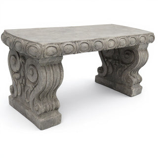 Metro Bench — Antique Stone finish