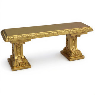 Antica Bench — Antique Gold finish