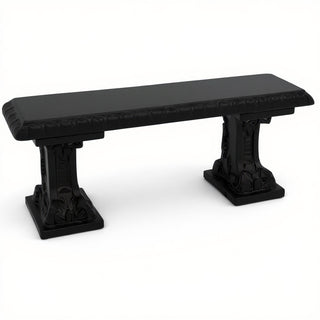 Antica Bench — Flat Black finish
