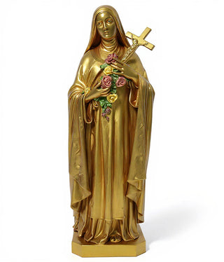 Saint Therese with Roses 60-inch Statue - 60-inch