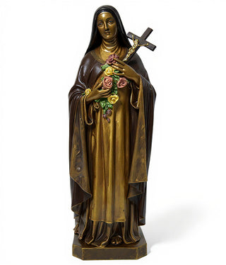Saint Therese with Roses 60-inch Statue - 60-inch