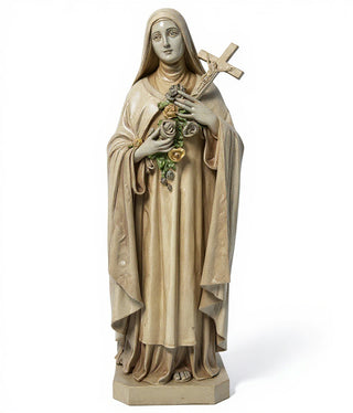 Saint Therese with Roses 60-inch Statue - 60-inch