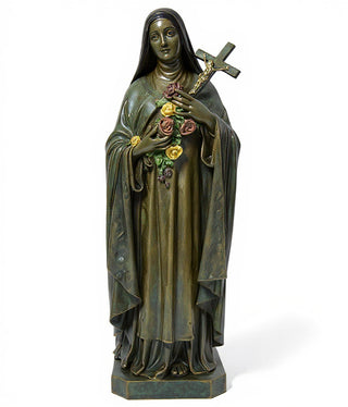 Saint Therese with Roses 60-inch Statue - 60-inch