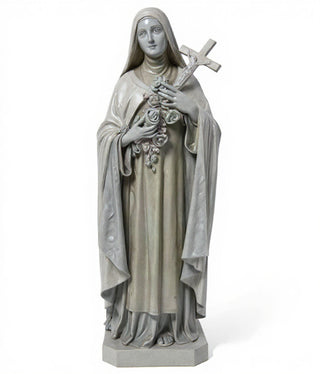 Saint Therese with Roses 60-inch Statue - 60-inch