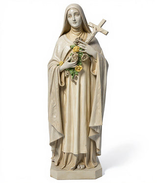 Saint Therese with Roses 60-inch Statue - 60-inch