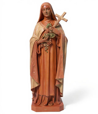 Saint Therese with Roses 60-inch Statue - 60-inch