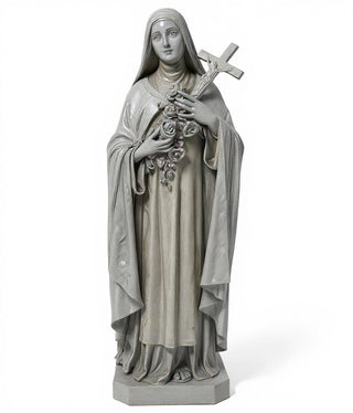 Saint Therese with Roses 60-inch Statue - 60-inch