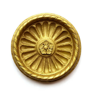 Belmont Medallion Wall Plaque - 20-inch — Antique Gold finish