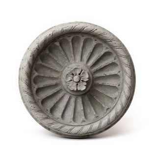 Belmont Medallion Wall Plaque - 20-inch — Antique Stone finish