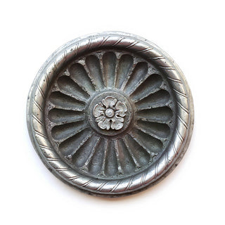Belmont Medallion Wall Plaque - 20-inch — Antique Silver finish