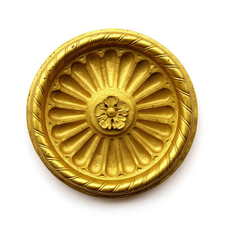 Belmont Medallion Wall Plaque - 20-inch — Deep Gold finish
