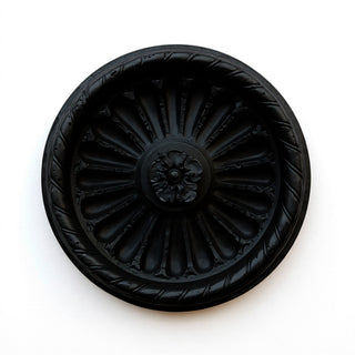 Belmont Medallion Wall Plaque - 20-inch — Flat Black finish