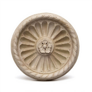 Belmont Medallion Wall Plaque - 20-inch — Museum Terracotta finish