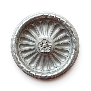 Belmont Medallion Wall Plaque - 20-inch — Silver finish