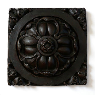 Clover Detail Architectural Element - 18-inch — Iron finish