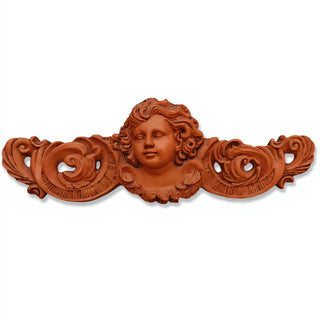 Angelic Scroll Wall Plaque — Metro finish