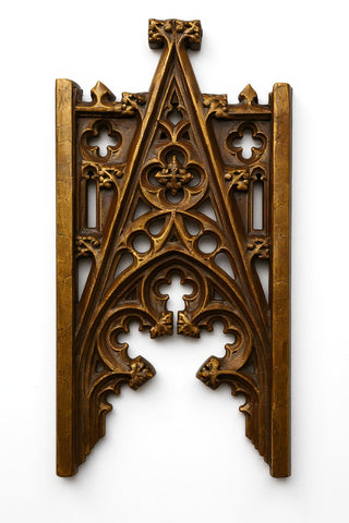 A-Frame Tracery Wall Panel - 46-inch — Bronze finish