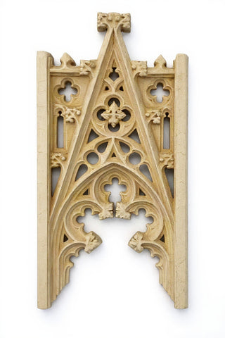 A-Frame Tracery Wall Panel - 46-inch — Museum Terracotta finish
