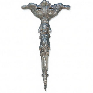 Pianta Sconce Wall Sconce - 29-inch — Antique Silver finish