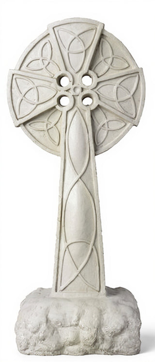 Mystic Celtic Cross Statue - 30-inch
