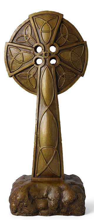 Mystic Celtic Cross Statue - 30-inch