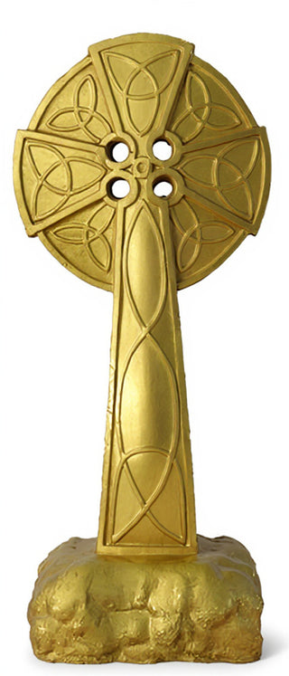 Mystic Celtic Cross Statue - 30-inch