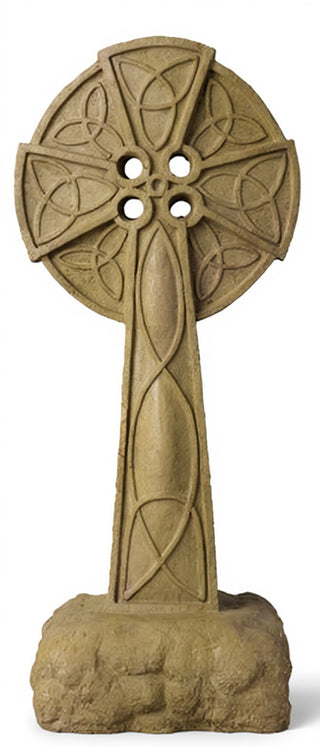 Mystic Celtic Cross Statue - 30-inch