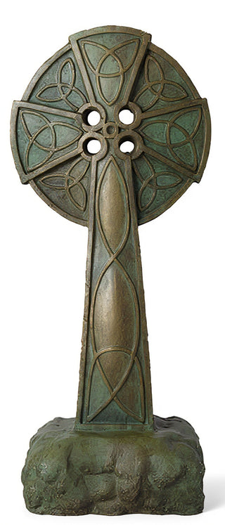 Mystic Celtic Cross Statue - 30-inch